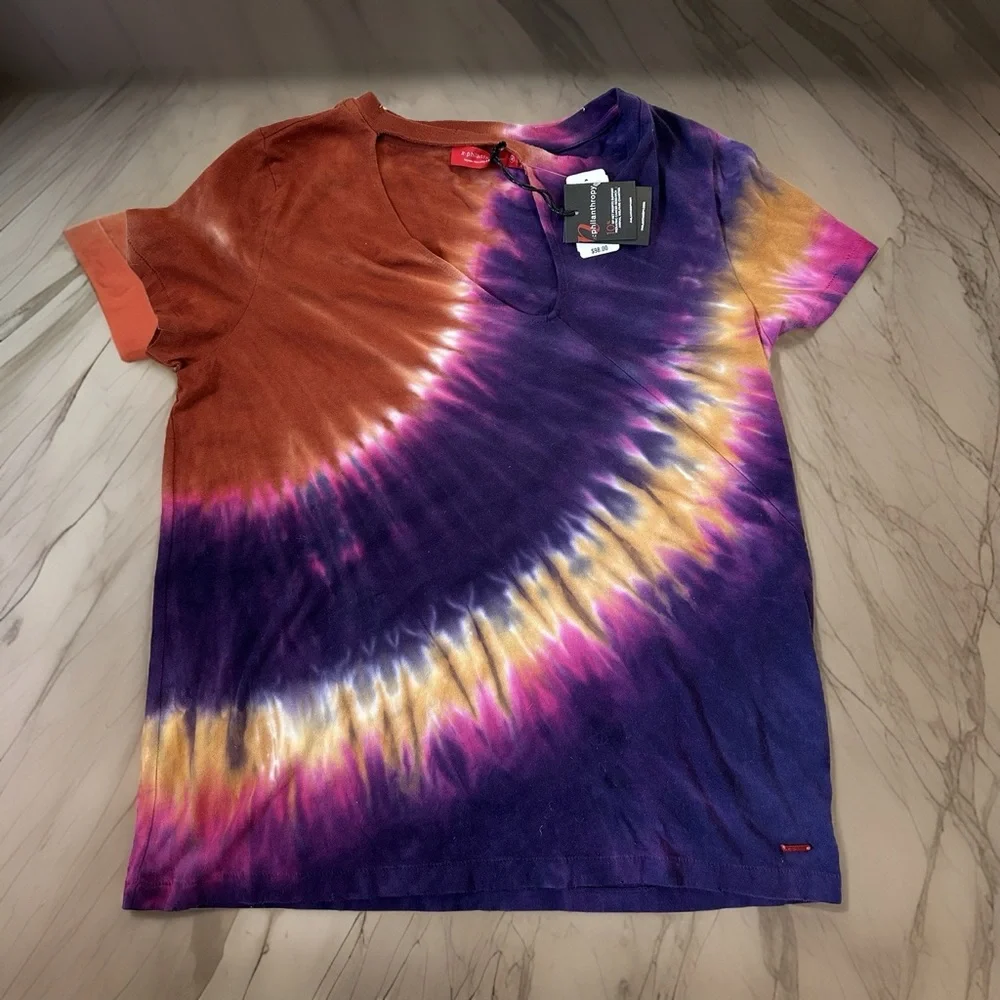 N:Philanthropy Womens Dash Basic T-Shirt, Multicoloured, Medium New with Tag - Picture 2 of 9